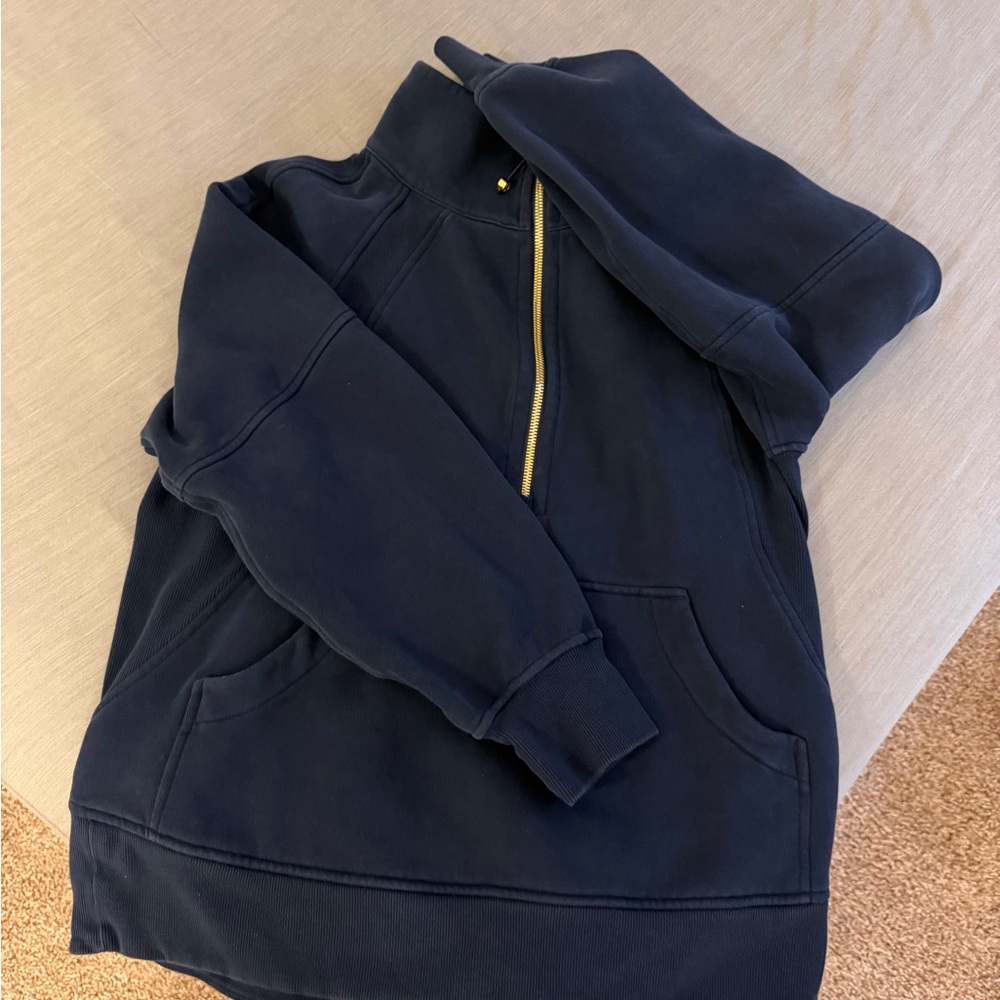 lululemon athletica Navy Blue Sweatshirt